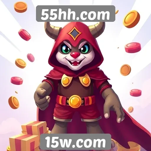 Exploração dos jogos disponíveis no site 55hh.com