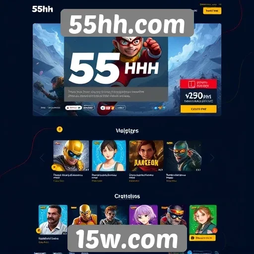 Avaliação da interface do usuário no 55hh